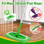 Reusable Microfiber Mop Pads for Floor Cleaning, 14-Piece Set, Compatible with Sweeper Mops and Dry Sweeping Cloths