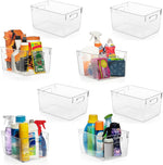 ClearSpace Clear Plastic Storage Bins for Home Organization