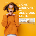Power Crunch Protein Energy Wafer Bars, 1.4 Ounce, 12 Count, Peanut Butter Creme