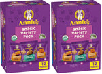 Annie's Organic Variety Pack, 12 Pouches, 11 oz, Wholesome Snacks