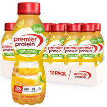 Limited Edition Lemon Bar Premier Protein Shake, 30g Protein, 24 Vitamins, 12 Pack