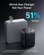Anker USB Charger Block,67W GaN Wall Charger,3-Port Compact Fast Charging Phone Charger,For MacBook Pro/Air, Pixelbook, iPad Pro, iPhone 17/16/Pro, Galaxy S23/S22, Note20, Pixel, Apple Watch, and More