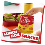 Cheez-It Snap'd Cheese Cracker Chips, Thin Crisps, 9oz Box (12 Pouches)