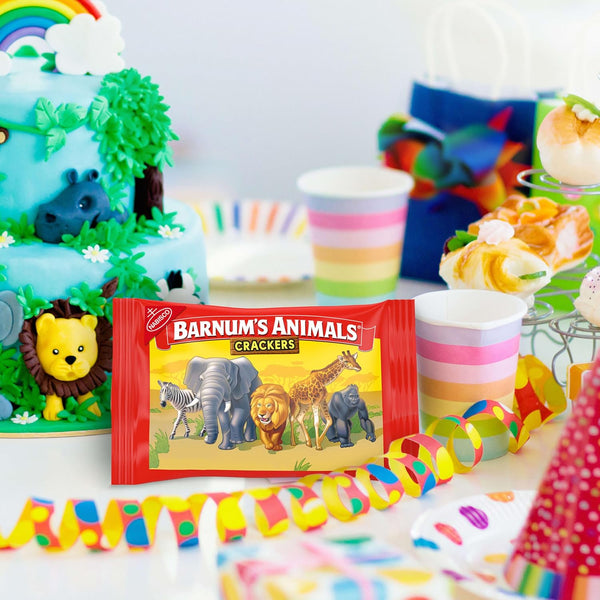 Barnum's Original Animal Crackers, 10 Snack Packs, Kids Snacks