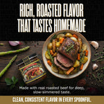 Better Than Bouillon Premium Roasted Beef Broth Base, Makes 38 Cups, 8 oz, Richer Flavor