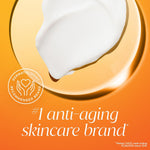 olay vitamin c max face moisturizer for women, hydrating and brightening cream with niacinamide, peptides, 1.7 oz