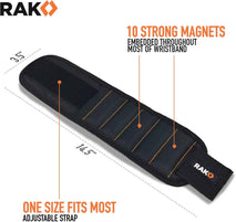 RAK Magnetic Wristband Gifts for Men - Premium Tool Belt for Holding Screws Nails with Powerful Magnets, Cool Gadgets Stocking Stuffers for Men, Holiday for Dad, Husband, Grandpa, Him