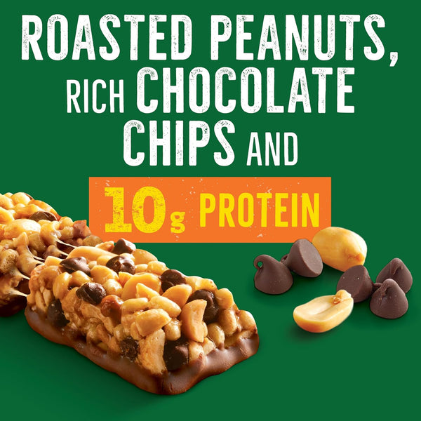 Nature Valley Peanut Butter Dark Chocolate Protein Chewy Snack Bars, 20 Bars, 28.4 oz