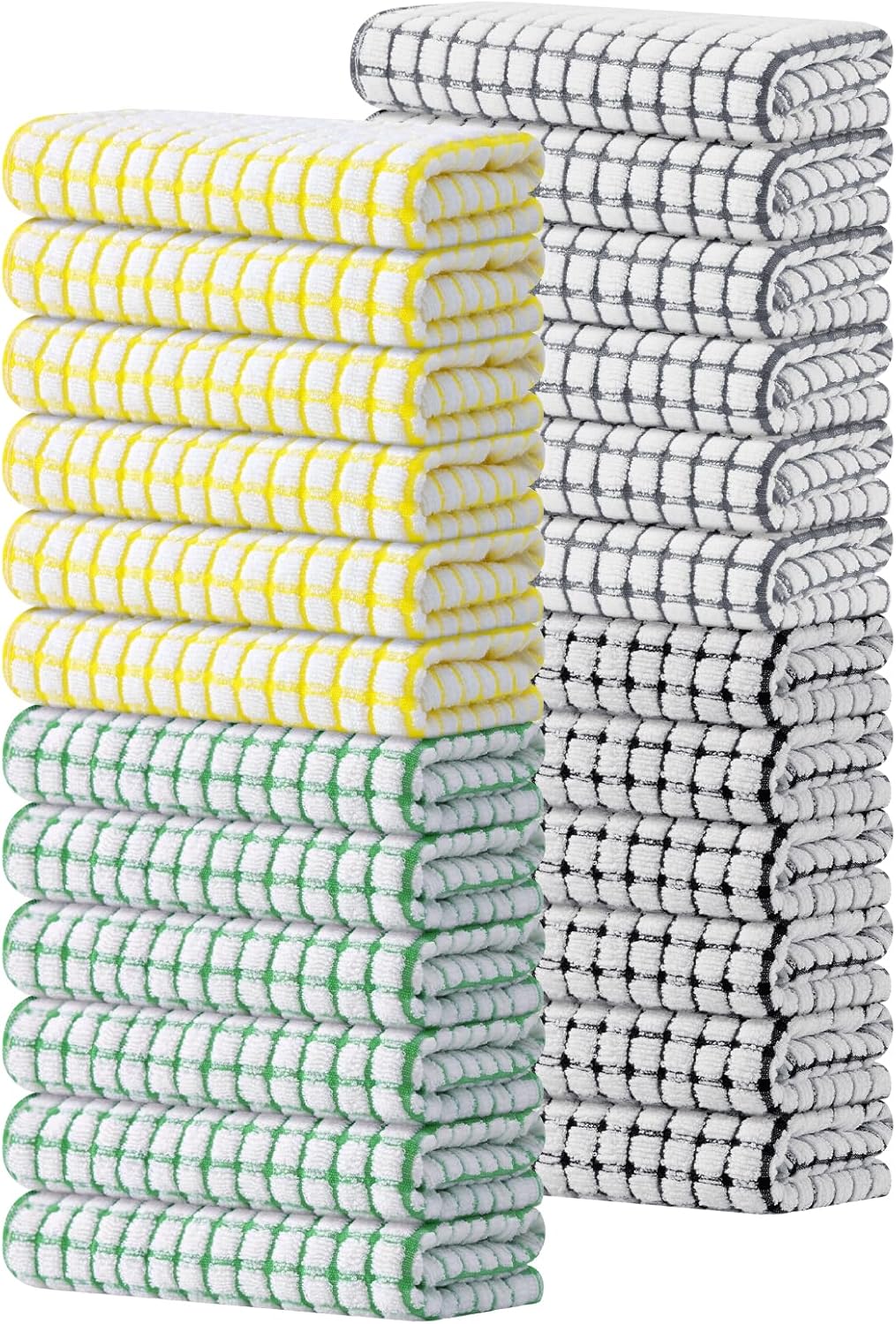 kitinjoy-cotton-8-pack-terry-kitchen-dish-cloths-absorbent-dish-rags-quick-drying