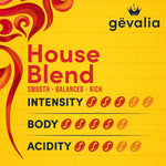 Gevalia House Blend Medium Roast 100% Arabica Ground Coffee, Keto & Low Carb, 20 oz Bag