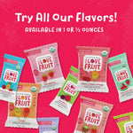 YOU LOVE FRUIT - Fruit Snacks Variety Pack 30 count, 100% Natural Gluten-Free, Vegan, Low Carb, Low Fat Fruit Kosher Snacks for Kids, College Students, Teachers and Offices, Healthy Fruit Snacks (passion fruit, super berry, mango)