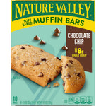 Nature Valley Soft Baked Muffin Bars, Chocolate Chip, 10 Bars, 12.4 oz