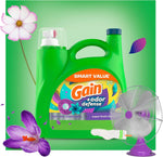 Gain + Odor Defense Liquid Laundry Detergent, Super Fresh Blast Scent, 107 Loads, HE Compatible Washing Soap (Packaging May Vary)