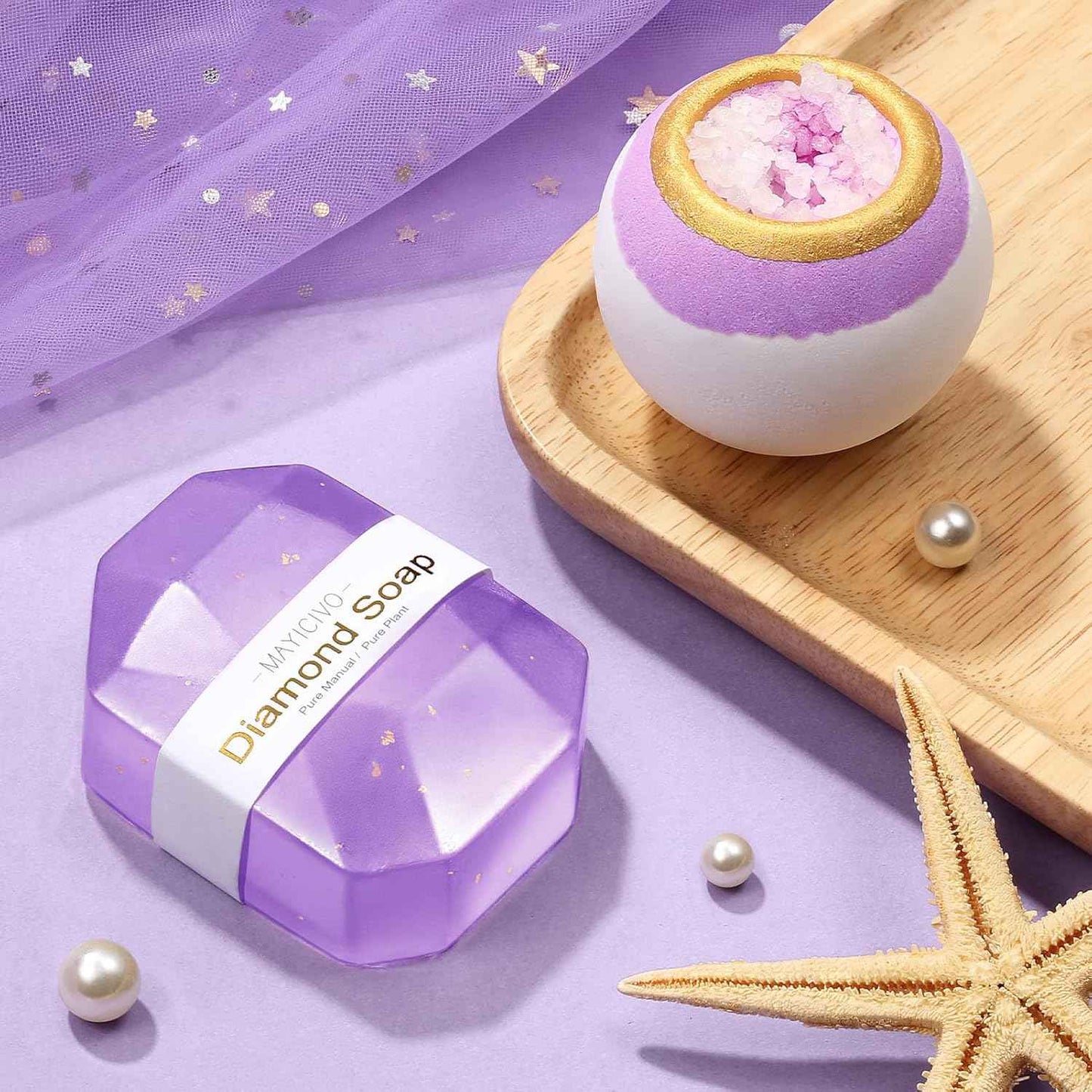 Birthday Gifts for Women Self Care Get Well Soon Gift Baskets, Lavender Relaxing Spa Gift Basket Care Package Flannel Blanket, Unique Valentines Day Gifts for Her Mom Wife Girlfriend Friends Sister