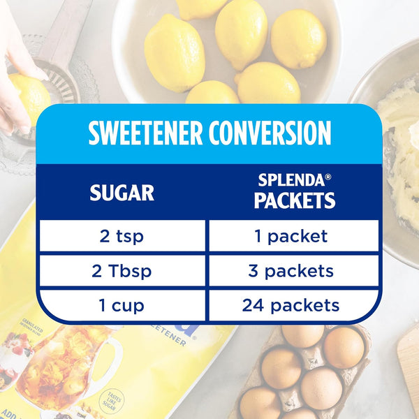 splenda zero calorie sweetener packets, 800 count packets, made in usa, sugar-free, zero carb