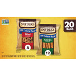 Snyder's of Hanover Variety Pack Pretzels, 20 Count, 0.92 Oz, Non-GMO