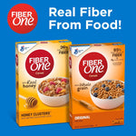 Fiber One Original Bran High Fiber Cereal, 19.6 oz, whole grain, high fiber breakfast or snack