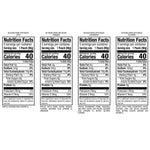 motts no sugar added applesauce variety pack, 4 flavors - apple, strawberry, cinnamon & blueberry, made from real fruit, 20 pack
