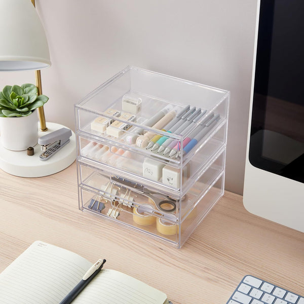 STORi Stackable Desk Drawer Organizer for Desktops and Vanities