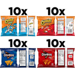 Doritos & Cheetos Mix Variety Pack, 40-count, 2.42 Pounds, Pack of 1