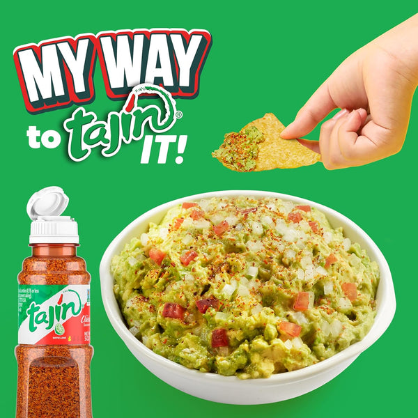 Tajin Clásico chile lime seasoning, authentic Mexican spice blend, 5 oz bottle, single pack