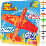 Foam Airplanes - Easter Basket Stuffers for Kids All Ages 4 5 6 7 8 9 10 Year Old - Best Toy Gift - Boy Toys Basket Stuffer Gifts - Fun Easter Gifts for Boys & Girls Party Favors - Air Plane Gift Idea