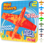Foam Airplanes - Easter Basket Stuffers for Kids All Ages 4 5 6 7 8 9 10 Year Old - Best Toy Gift - Boy Toys Basket Stuffer Gifts - Fun Easter Gifts for Boys & Girls Party Favors - Air Plane Gift Idea