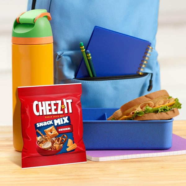 Cheez-It Snack Mix, 9oz Box, 12 Packs, Classic Flavor