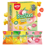 AMOS Peelerz Exotic Fruit Peelable Gummy Candy Variety Pack