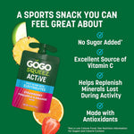 18-count variety pack of no sugar added active fruit blend with electrolytes