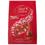 lindt lindor milk chocolate candy truffles 15.2 oz bag individually wrapped