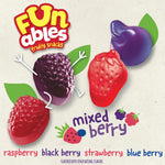 Funables Mixed Berry Fruity Snacks, 40 individually wrapped pouches, 32 oz, 40 ct
