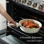 CAROTE 17pcs Pots and Pans Set, Nonstick Cookware Set Detachable Handle, Induction Kitchen Cookware Sets Non Stick with Removable Handle, RV Cookware Set, Oven Safe