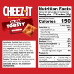Cheez-It Extra Toasty Baked Snack Crackers Family Size 21oz Box