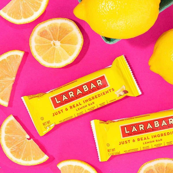 larabar fruit & nut bars 18 count variety pack, blueberry muffin lemon apple pie, vegan gluten free dairy free