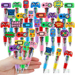 cZWZ 20Pcs Mini Multicolor Pens 4-in-1 Cute Ballpoint Pens for Kids Birthday Party Favors Gifts Teacher Supplies