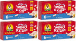 Sun-Maid vanilla yogurt coated raisins (6 pack) 1 oz snack-size boxes for lunch and back to school