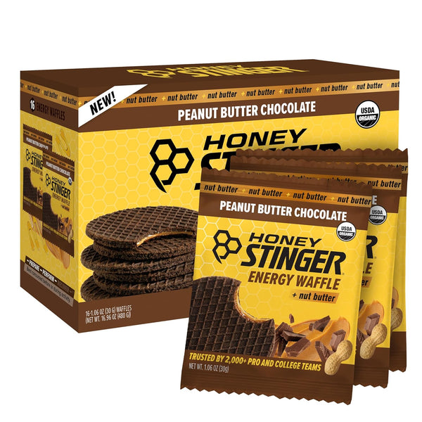 Organic Honey Waffle Energy Stroopwafel for Exercise and Performance