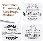 Personalized cutting board made from solid wood with deep laser engraving