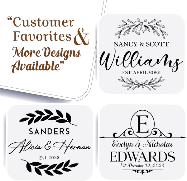 Personalized cutting board made from solid wood with deep laser engraving