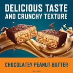 CLIF BUILDERS Chocolatey Peanut Butter Plant Based Protein Bars 12 Pack