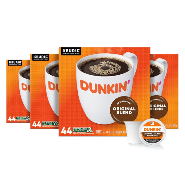 Dunkin' Original Blend Coffee K-Cup Pods 88 Count Pack