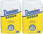 domino sugar granulated, 64 oz, premium pure cane sugar, free-flowing, all-purpose, high-quality