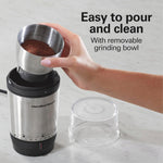 Hamilton Beach Custom Grind Electric Coffee Grinder for 4-14 Cups