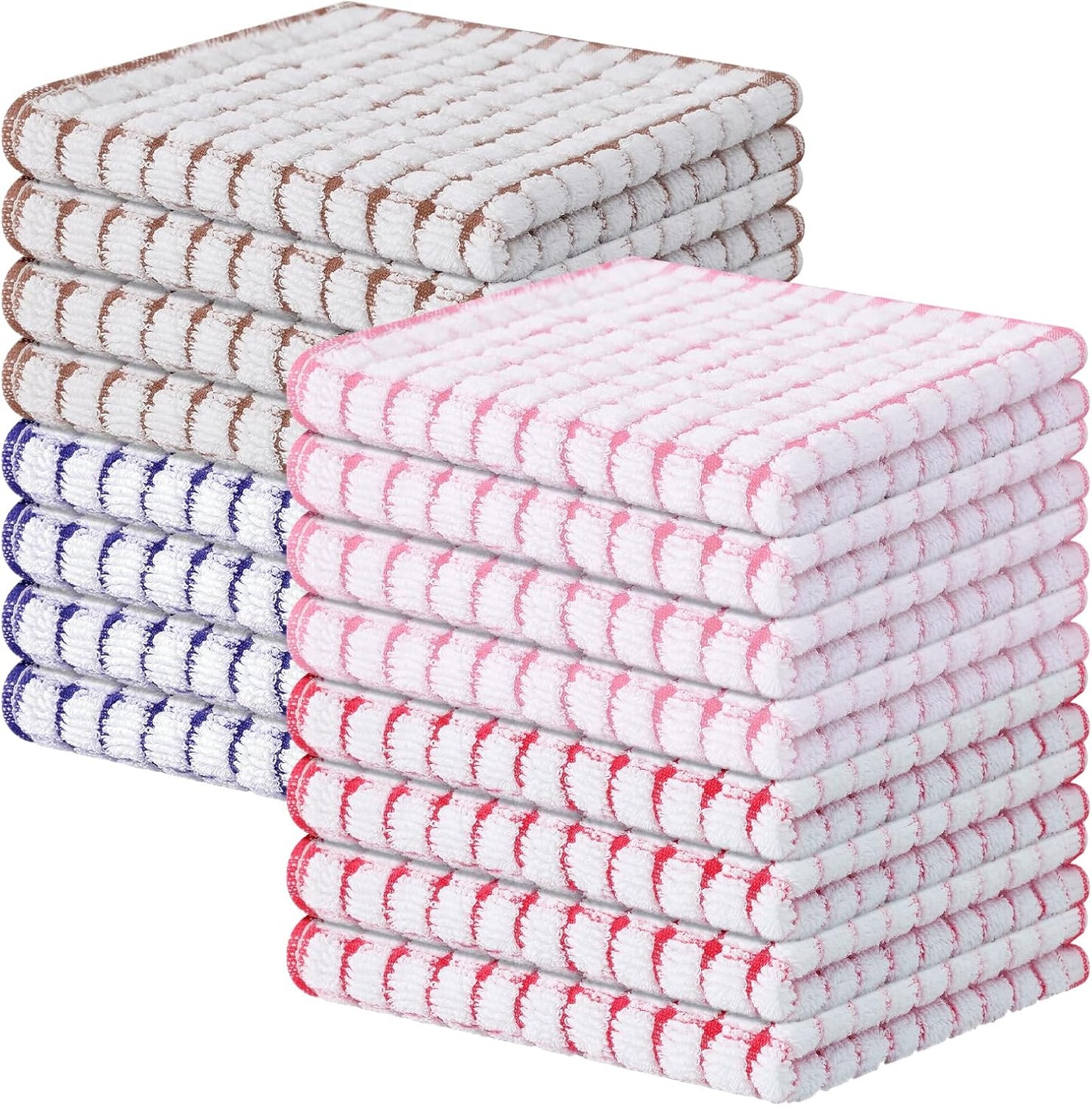 kitinjoy-cotton-8-pack-terry-kitchen-dish-cloths-absorbent-dish-rags-quick-drying
