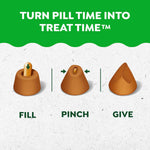 Greenies Pill Pockets for Large Dogs, Chicken Flavor, 15.8 oz Pouch, 60 Treats