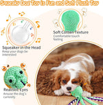 Large, soft plush squeaky dog toys for small, medium, and large dogs daily companionship, training reward, and gift.