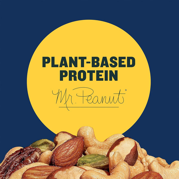 PLANTERS Pistachio Nuts Lovers Nut Mix with Almonds & Cashews, Kosher, Plant-Based Protein, 1lb 2.5oz
