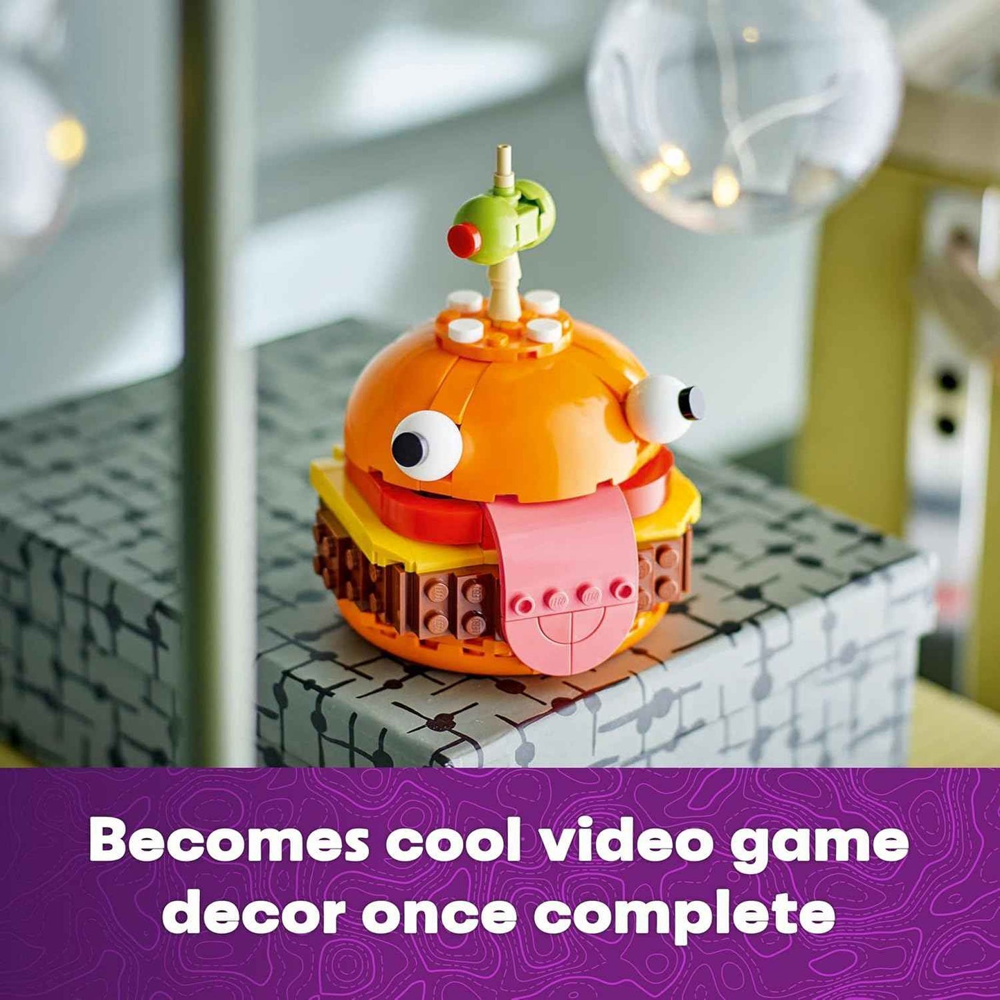 LEGO Fortnite Durrr Burger Building Set - Kids Toy for Gamers, Ages 9+ - Display Model, Collectible Fortnite Toy - Gift for Boys & Girls - 77070