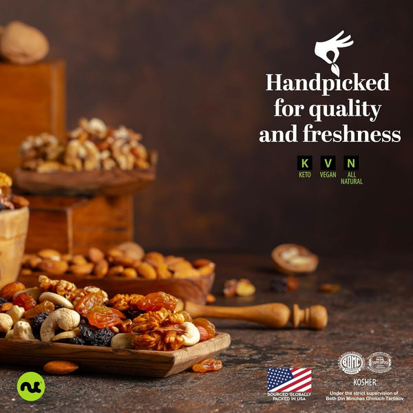 NUT CRAVINGS - Dried Apple Rings Slices, No Sugar Added - Chewy Soft Texture (16oz, 1 LB) Sweet Healthy Snack, Vegan, Kosher, Resealable Bag